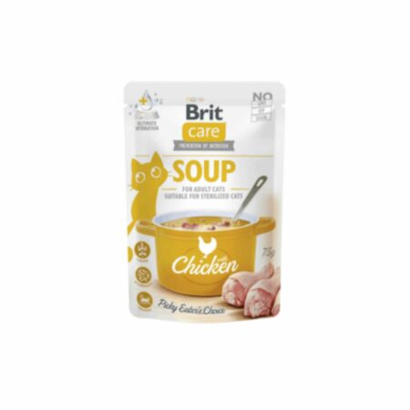Brit Care Soup with Chicken for Cats 75 g
