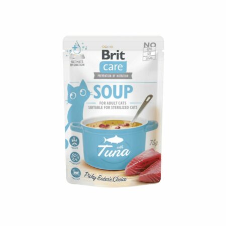 Brit Care Cat Soup Tuna (soupe au thon pour chat) 75g