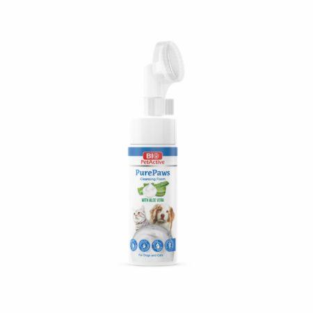 Mousse nettoyante PurePaws pour chiens et chats